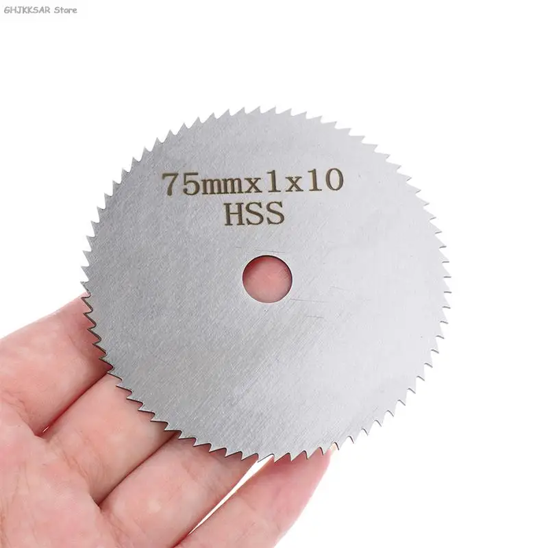 

1PC Angle Grinder 3 Inch Blade 75*1*10mm 72T Teeth Number Bore Circular Cutting Disc Multifunction Power Tool Accessories