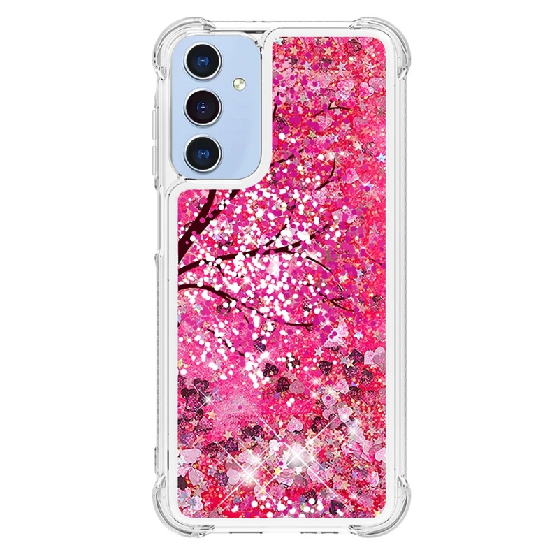 Glitter Dynamic Liquid Phone Case - Universal Compatibility for Samsung Galaxy Series