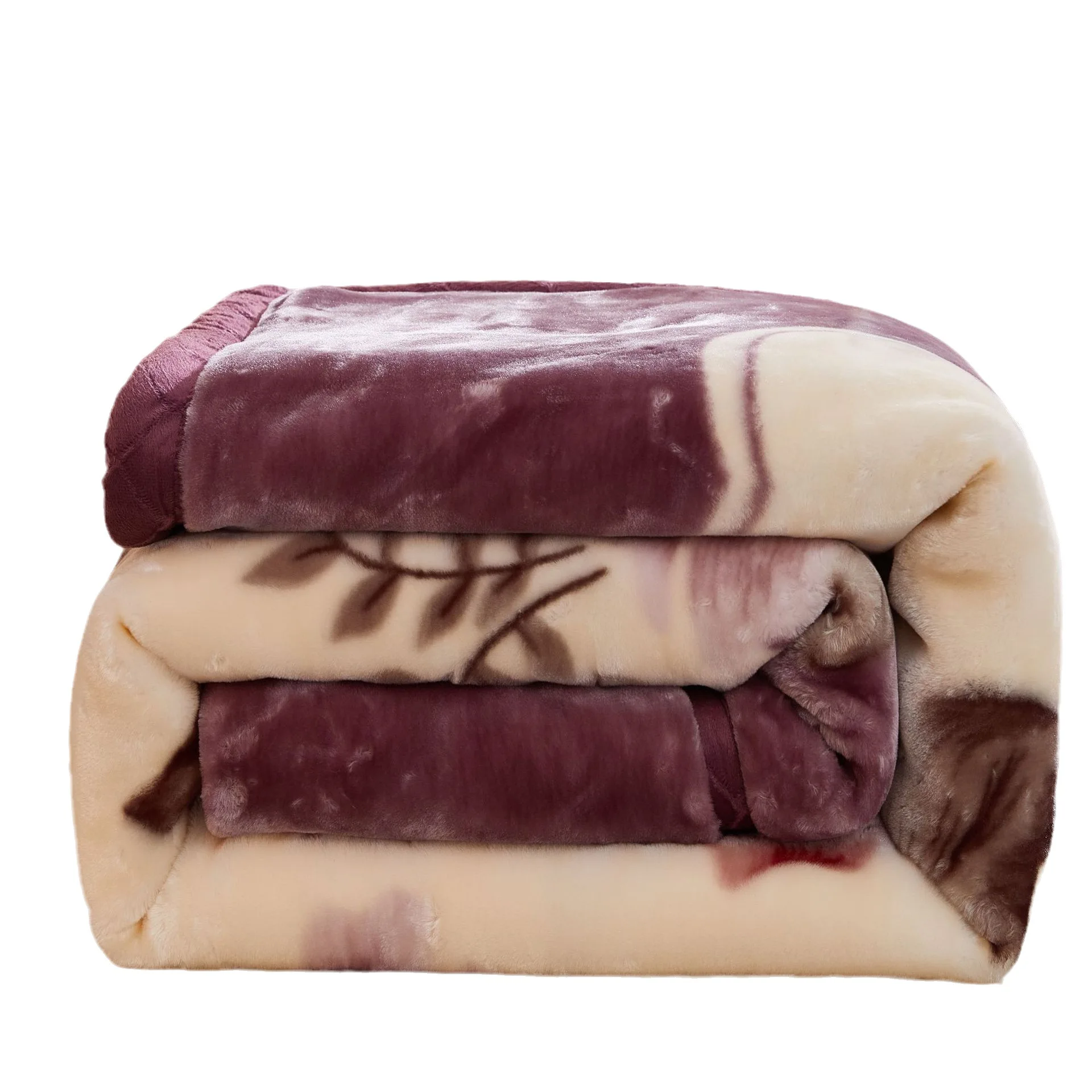 Winter New Raschel Blanket Double Layer Thickening Genuine Blanket Super Soft Wedding Cover Blanket Coral Velvet Gift Blanket 4