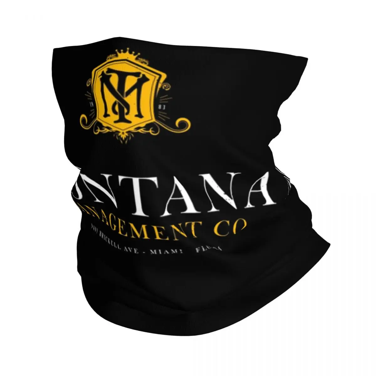 

Scarface Movie Bandana Winter Neck Warmer Men Windproof Wrap Face Scarf for Ski Montana Management Gaiter Headband