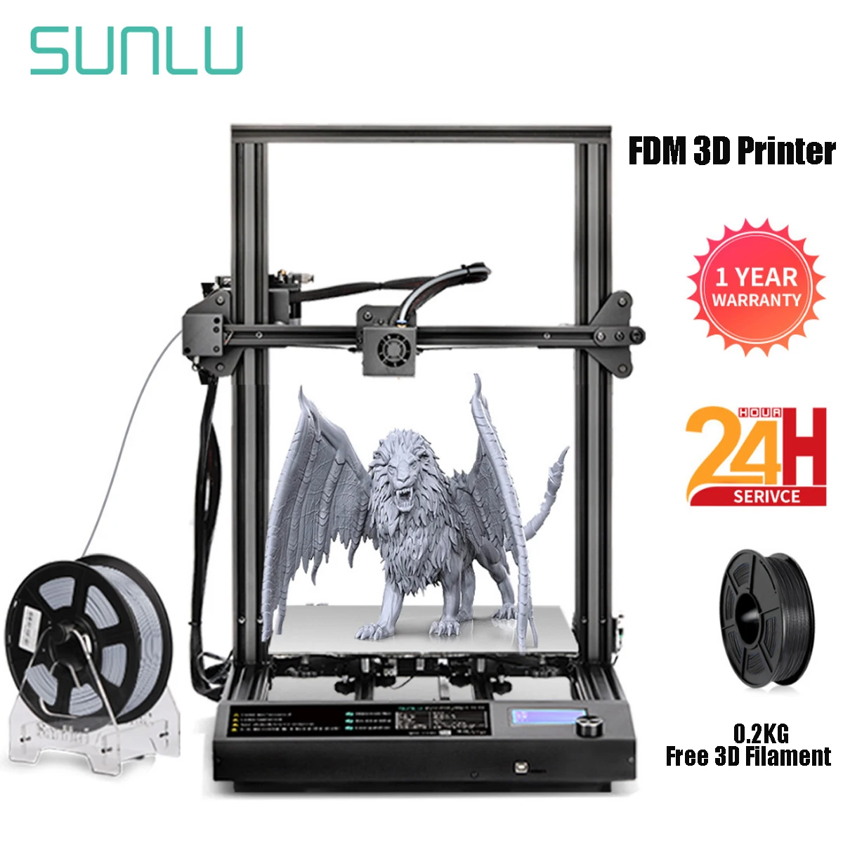 Sunlu S8 3D Printer 310 x 310 x 400 Large Print 