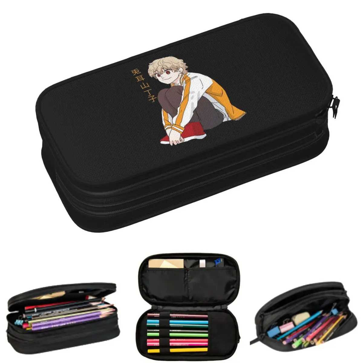 Anime Tokyo Revengers Kazutora 학생용 연필 케이스 선물용 펜..