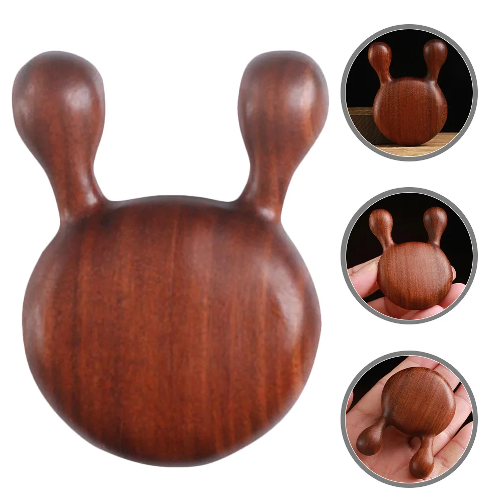 

Wooden Nose Guasha Massage Tool Face Massager Tool Handheld Acupoint Massage Tool