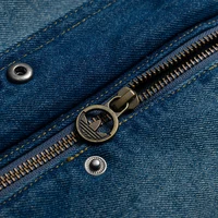 Adidas (Adidas) Trefoil Jacket Veste unisexe en denim pour couple, vêtements de sport coupe-vent, veste décontractée et tendance Ke1072 4