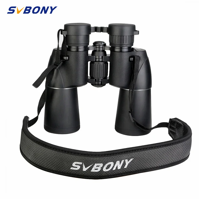 SVBONY SV206 Binoculars Telescope 10x50 Waterproof Professional Powerful Military Binoculars Camping Equipment for Architecture