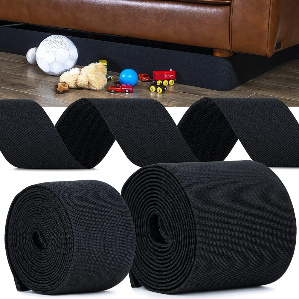 3/6M Toy Blocker Adhesive Strap Dustproof Stopper Prevents Pet Toys From Entering Sofa Bottom