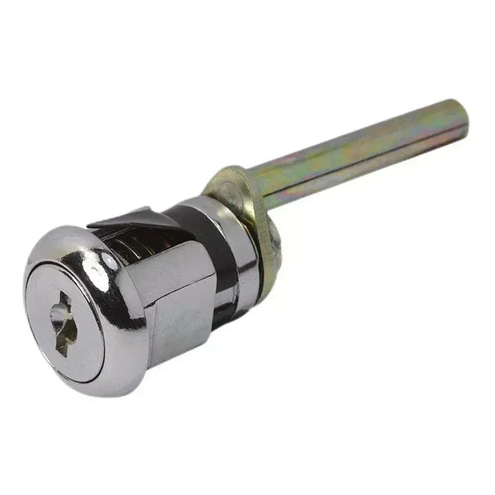 【Shop Now and Save】 1pc Lock With 2pcs Keys For Furniture Central Lock Door Lock Rod Metal Cabinet Triple Lock File Cabinet Lock Household Parts