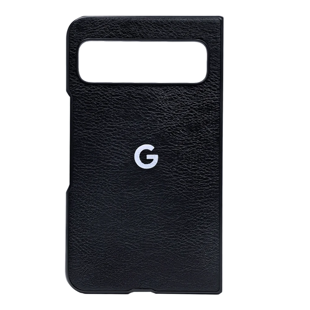 For Google Pixel Fold Case Luxury Leather Protective Cover For Pixel Fold 5G  Hard PC PU Cortex Antiskid Shockproof Protection 4