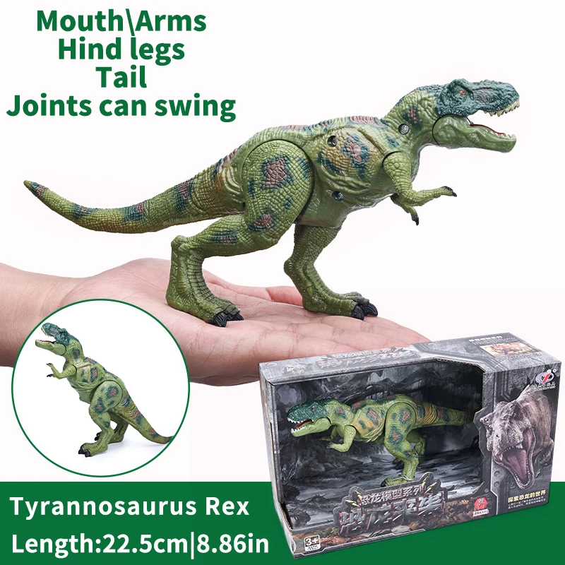 Dinosaur Adventure Transforming Toy - Tyrannosaurus & Triceratops Action Figures for Kids