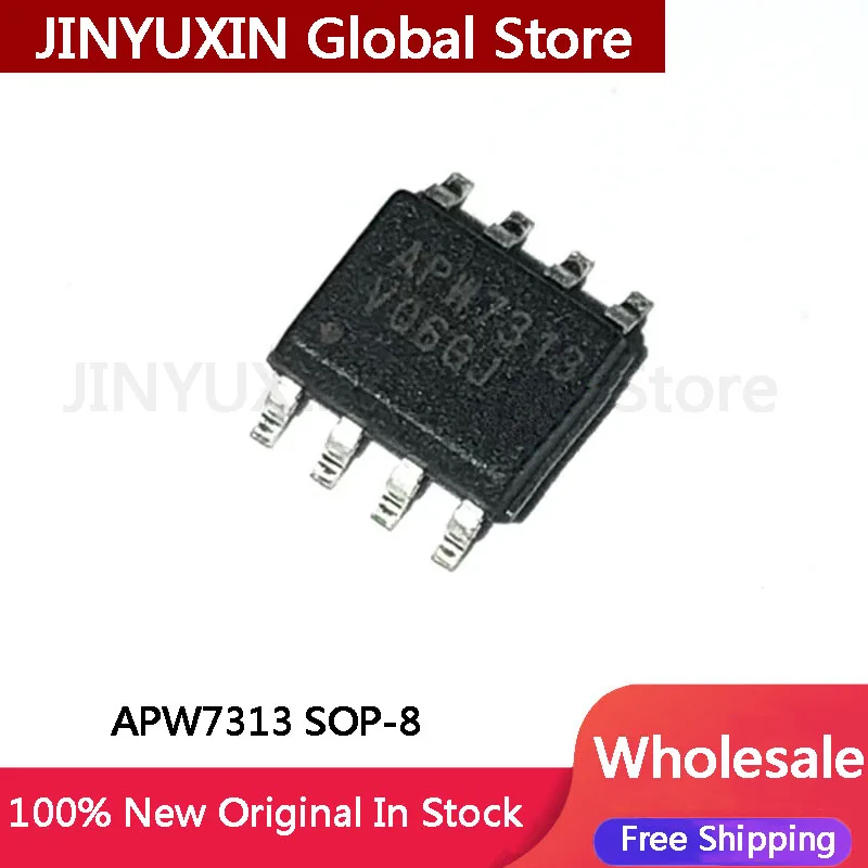 

10-100 шт., Новые искусственные микросхемы APW7313 SOP-8, оптовая продажа