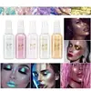 Highlighter Powder Spray High Gloss Glitter Powder Glitter Powder Spray Shimmer Sparkle Powder Face Body Highlighter 60ml 2