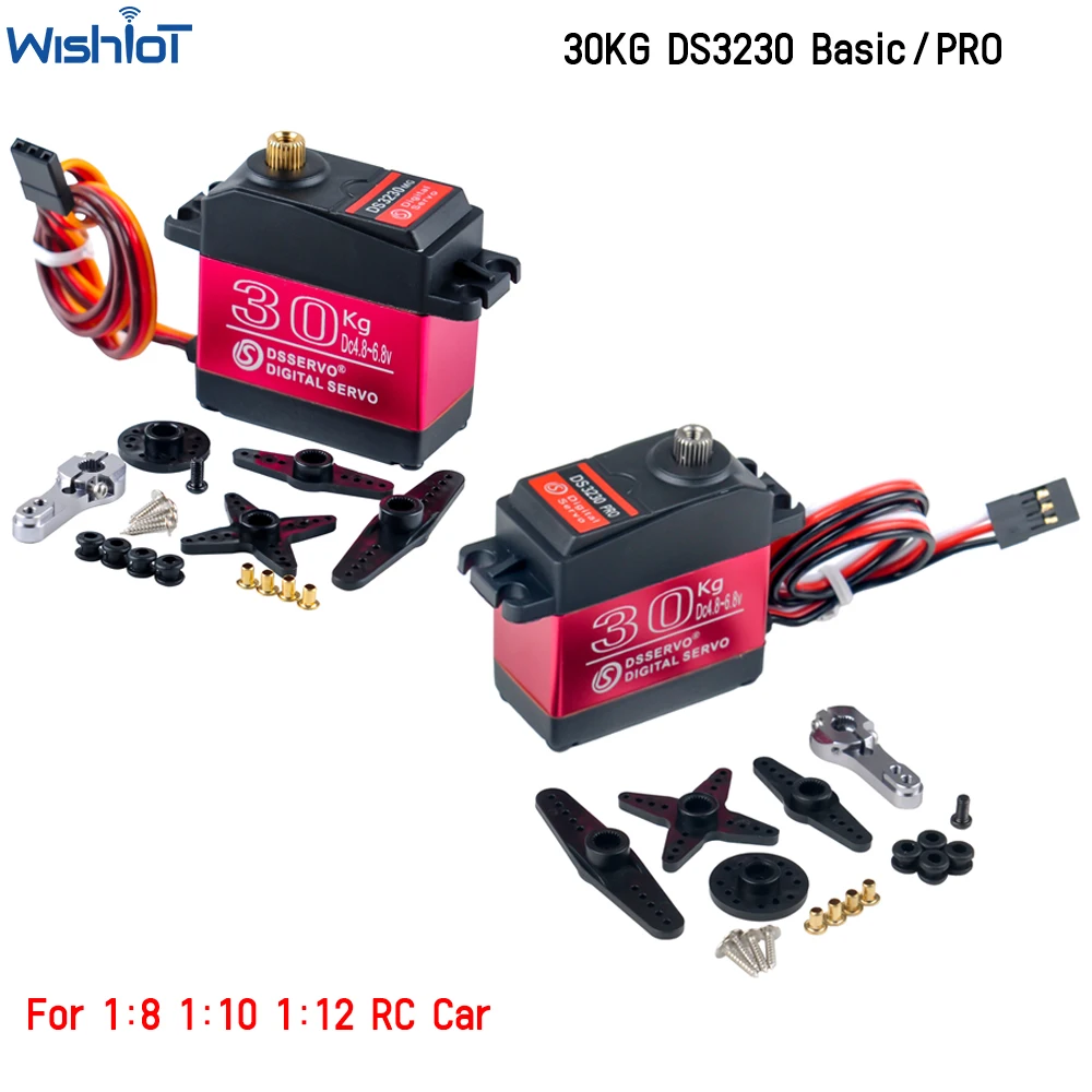 Servo Numérique JZ3230 30KG - Avec Engrenages Métal Et Bras 25t, Pour RC Et Robots