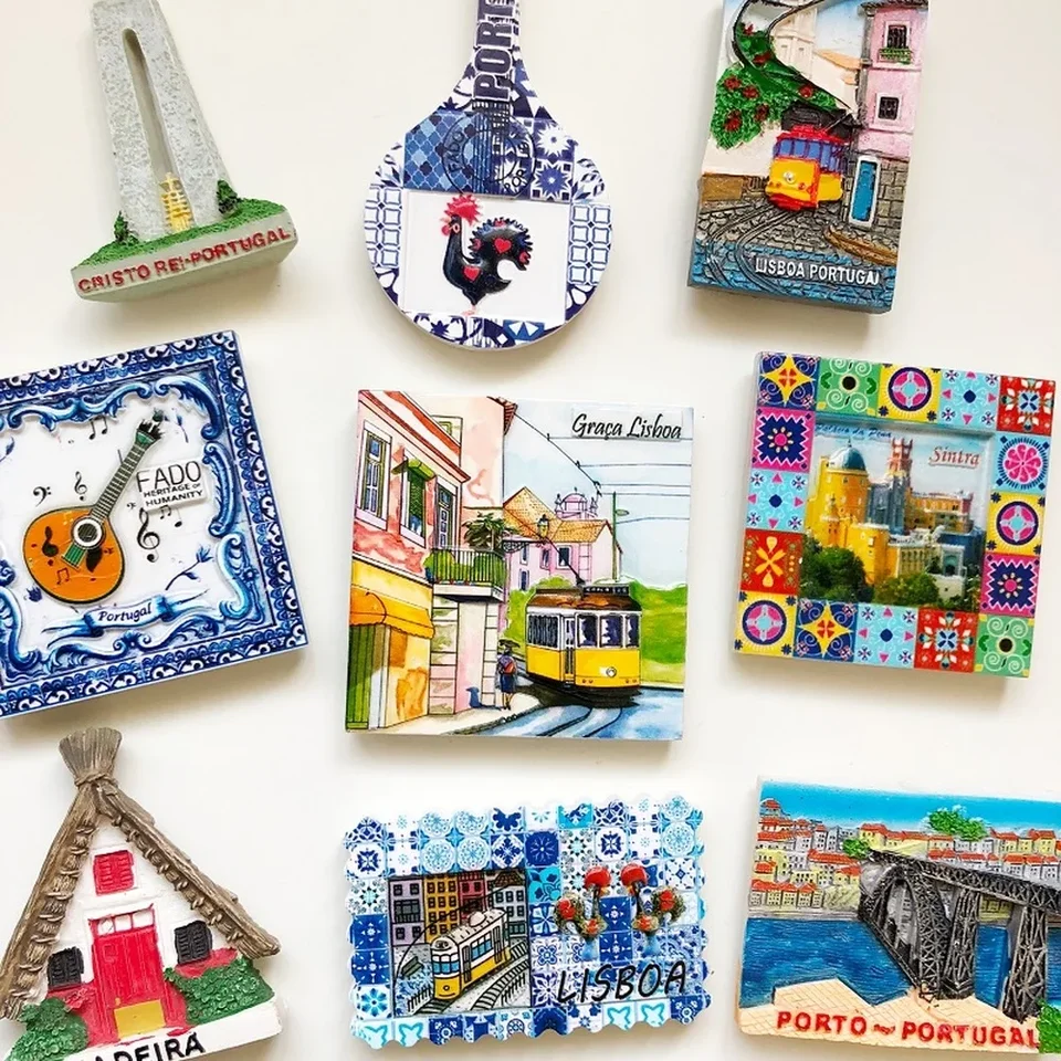 Calamita Frigorifero Coimbra Portogallo - Souvenir Viaggio, Decorazione 3D - Foto 4
