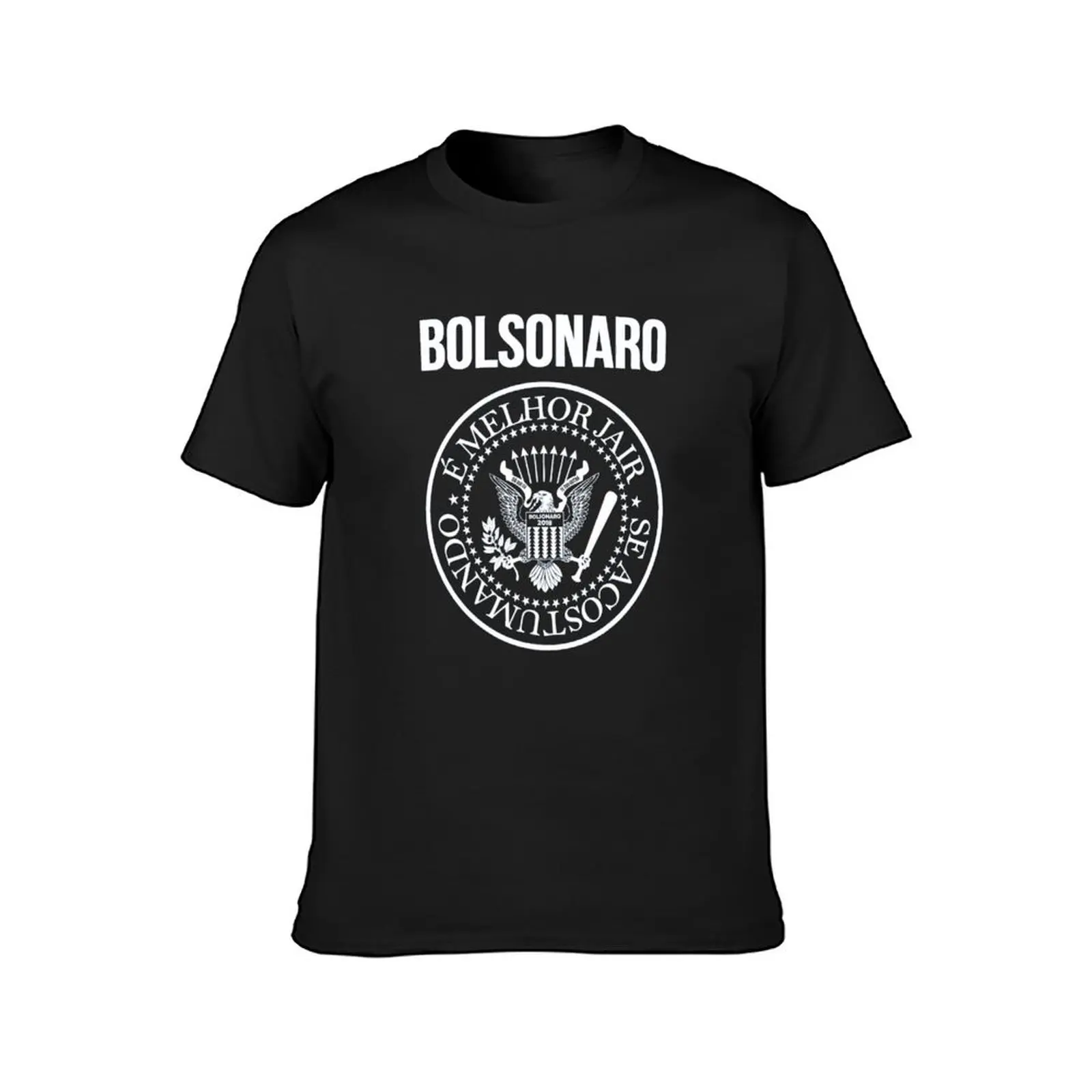 Фото Мужская белая блузка Bolsonaro 2018 в бразильском стиле большого размера №2