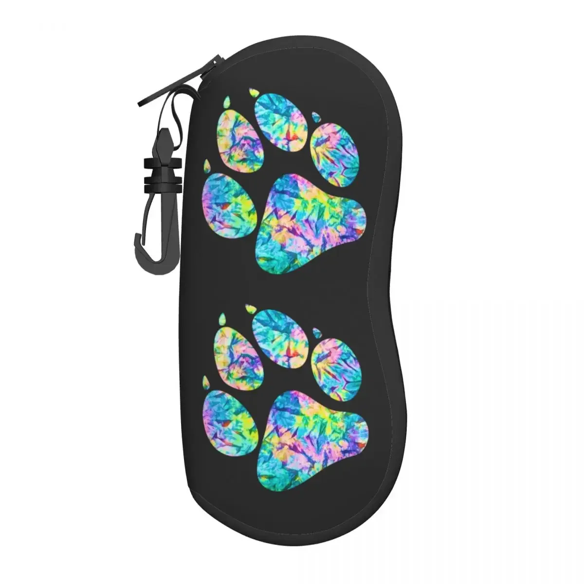 Rainbow Paw Dog Lover Glasses Case Fashion Accessories Sunglasses Storage Box Anti-scratch Eye Contacts Case