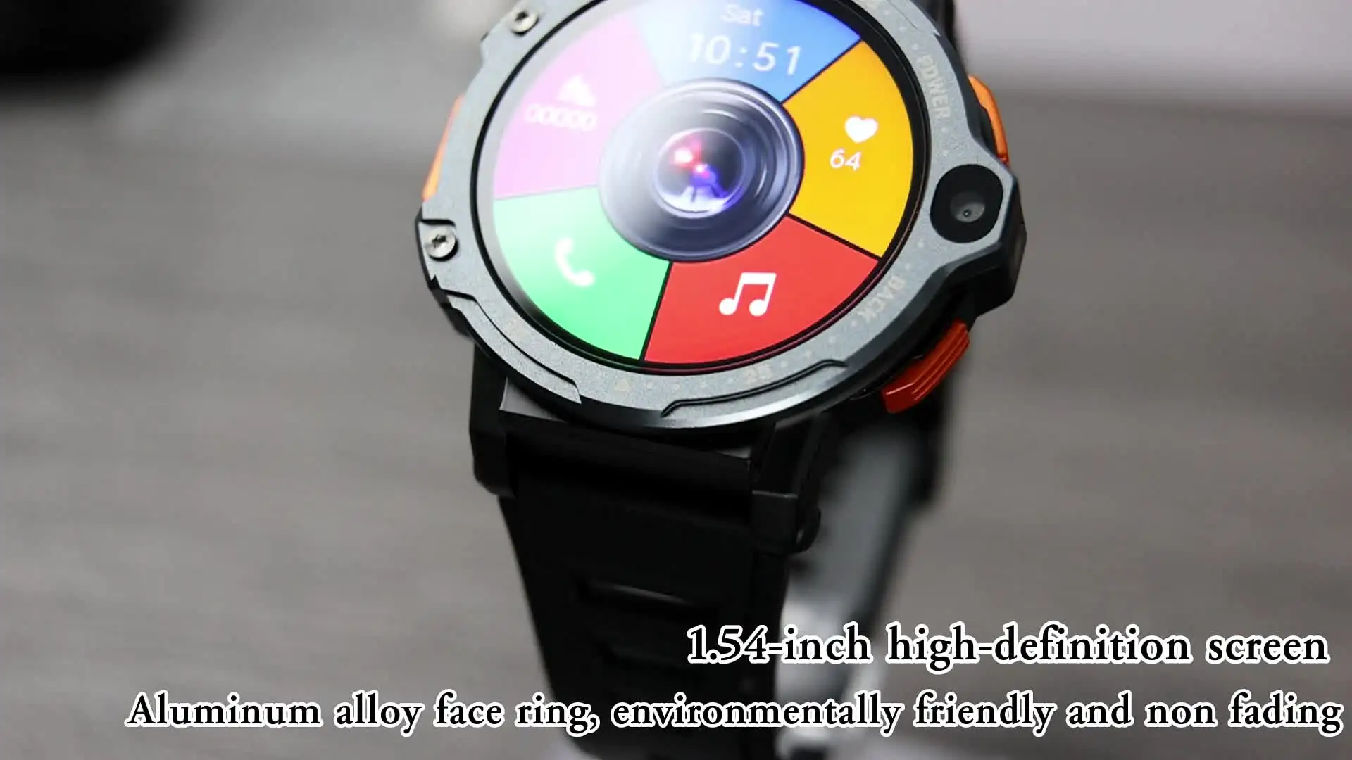 Четырехъядерный процессор Android 8.1 NFC SmartWatch 4G+64 ГБ