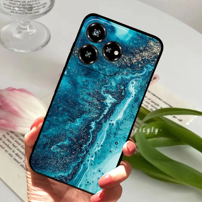Soft Silicone TPU Shockproof Phone Case with Cute Animal Design - Fashionable Back Cover Bumper