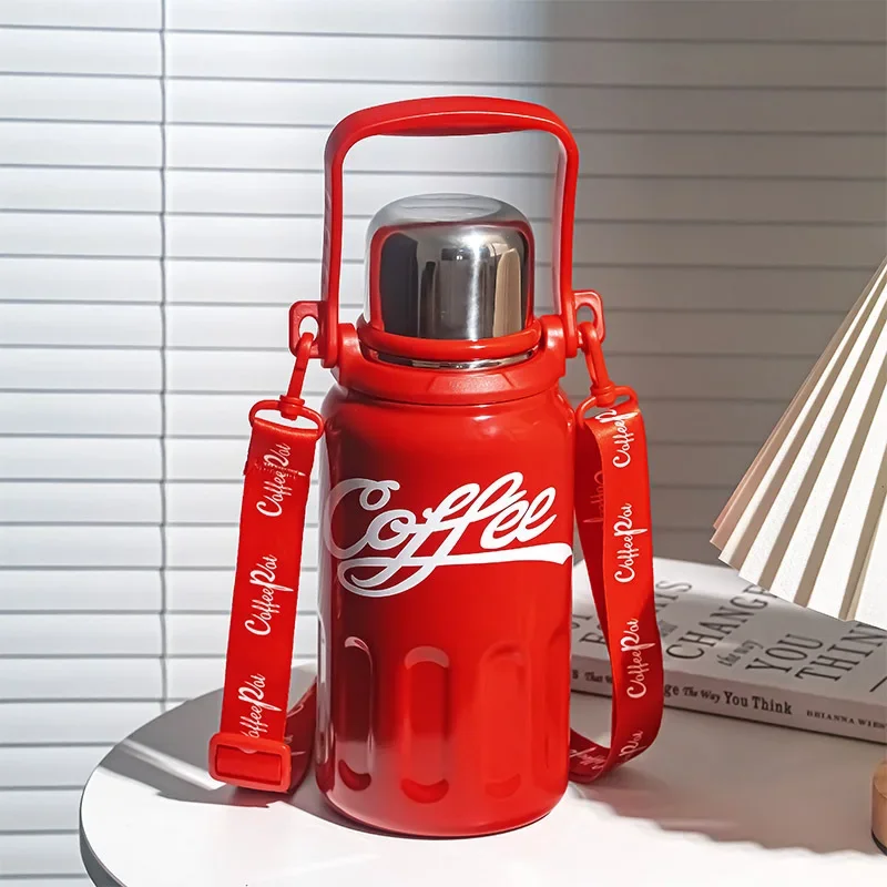 Coca-Cola Sports Water Bottle 316 Stainless Steel Insulation Cup