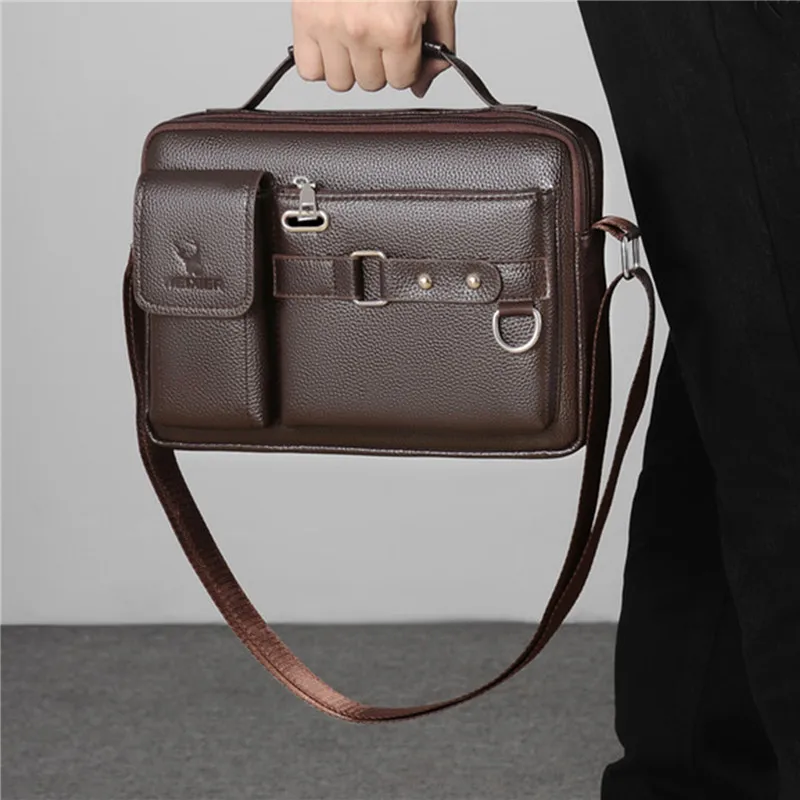 Bolso Cruzado Hombre Lona FANDARE Antirrobo Para Hombres De