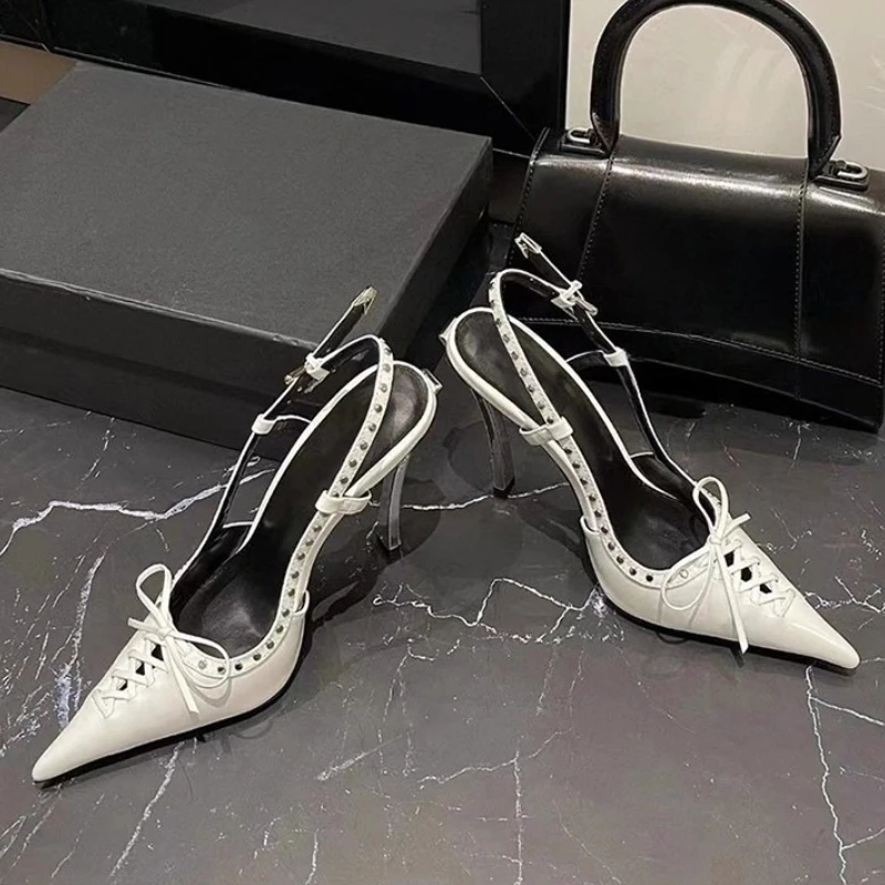 New Trend Women's High Heel Sandals Summer Causal Ladies Uniform Performance Shoes Non-slip Hollow-out Woman Catwalk Sandals