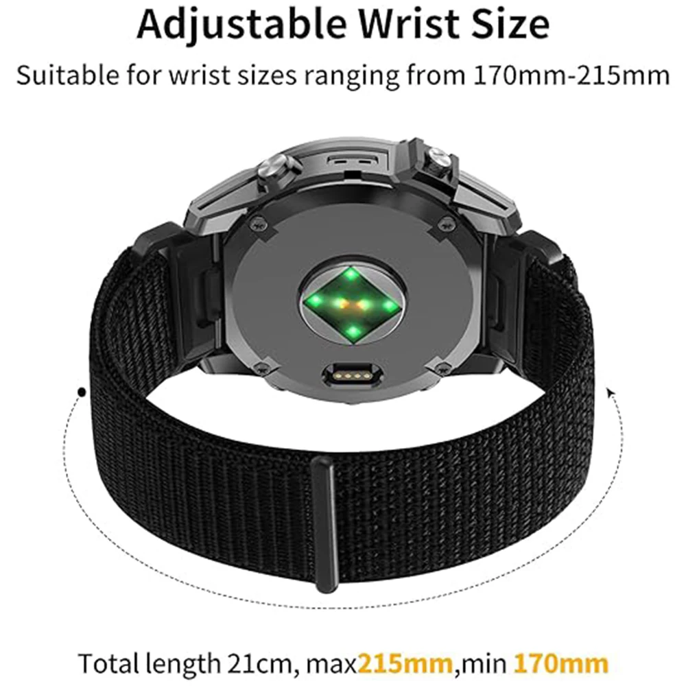 Premium Quick Release Nylon Strap - Easy Fit Watch Band Bracelet