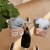 Children Scooter Bicycle Gloves Winter Outdoor Fleece Lining Warm Baby Gloves Boy Girl Riding Handlebar Mittens Warmmuffs 3