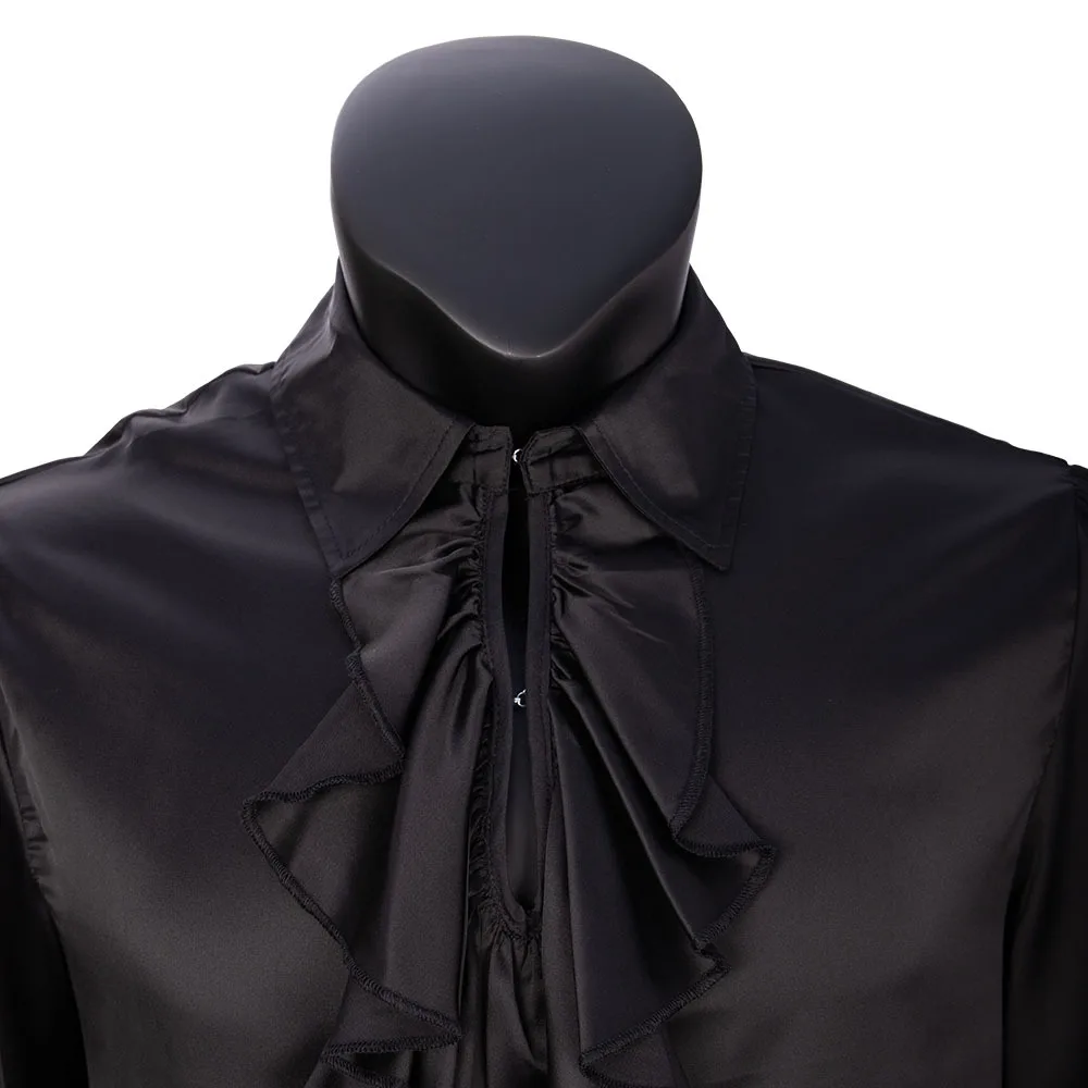 Ramo Club Halloween Renaissance Gothic Chiffon Shirt European and American Medieval Vampire Retro Costume Halloween Dress