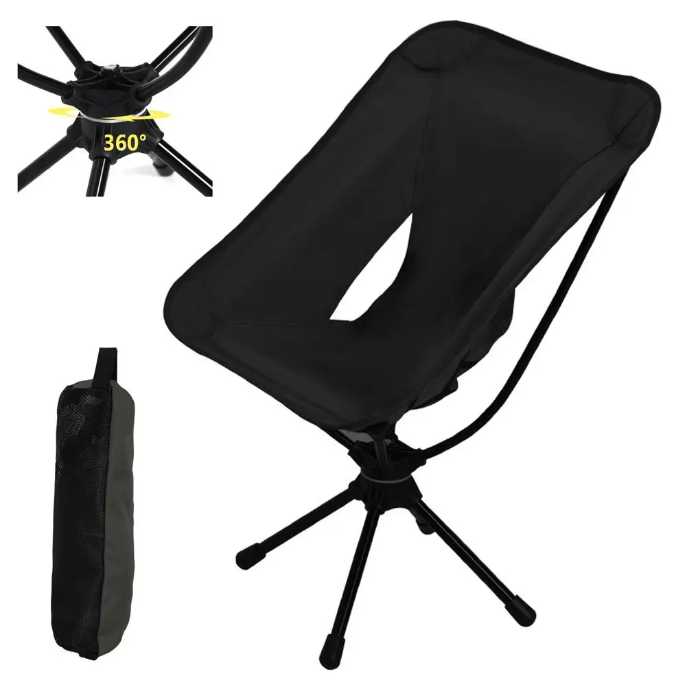 

Aluminum Frame Portable Camping Chair Lawn Folding Chair Light Sturdy For Hiking Beach Fishing Outdoor BBQ
