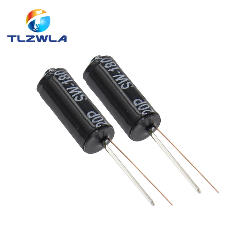 100Pcs SW-18020P Hoge Gevoelige Trillingsschakelaar SW 18020P Snap Schakelaar Schoksensor Hoge Gevoelige Trillingsschakelaars Sw18020 P