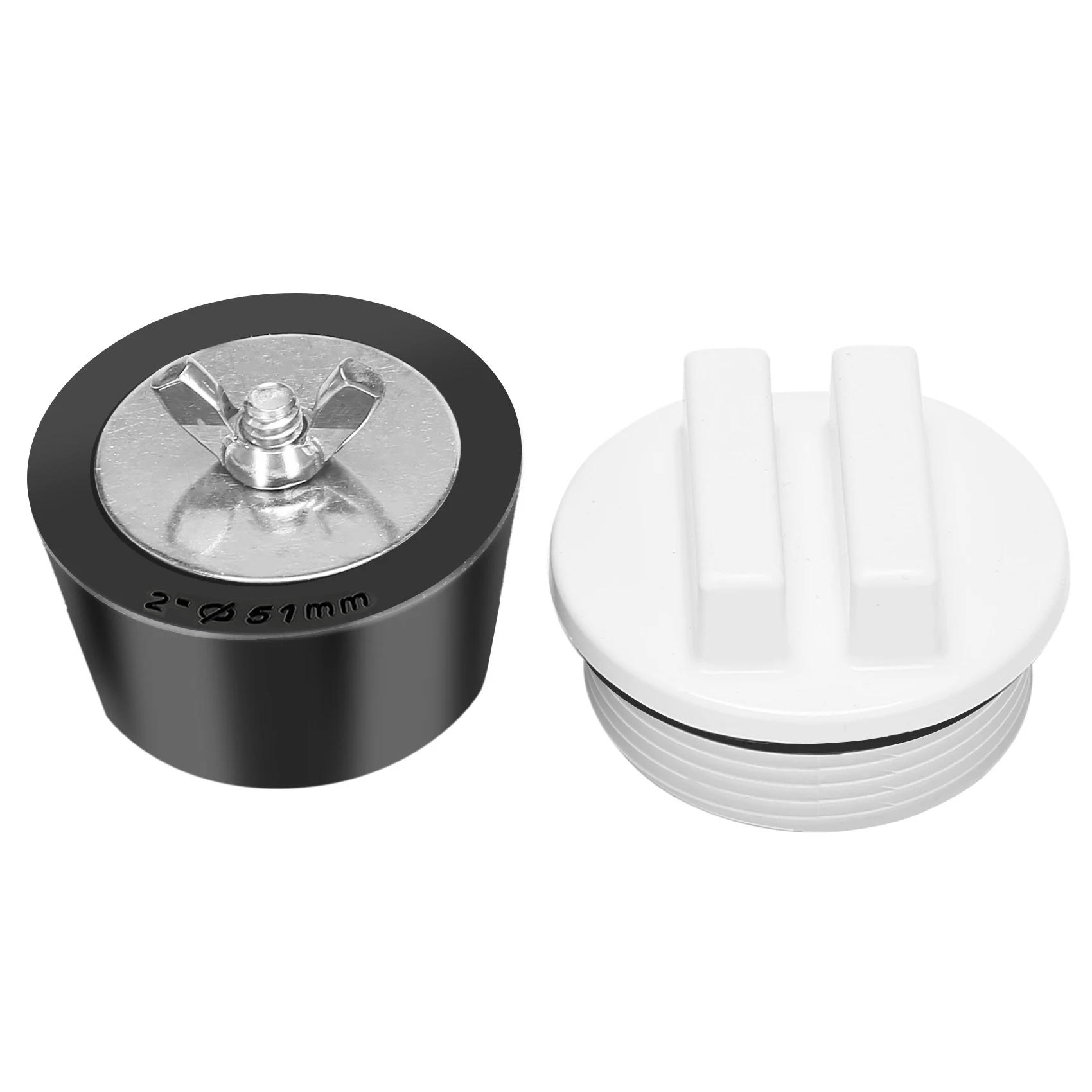 

Pool Winterizing Rubber Plugs with Screw Bolts and Return Line Plug