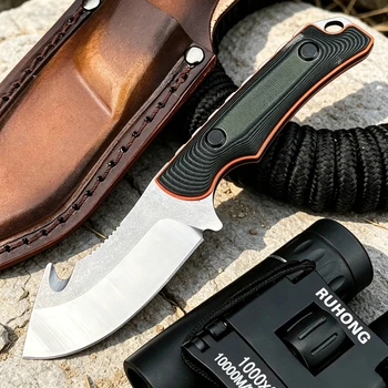 15018 Coltello Multiuso Compatto Essenziale per Campeggio, Escursionismo, Trekking, Avventura nella Natura, Uso Quotidiano