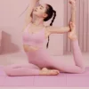 Yoga Mat Pilates Fitness Mat 3/4/6mm Thicknes Non Slip Yoga Cushion Travel Fitness Exercise Pad for Women Home Gym Floor Workout 6