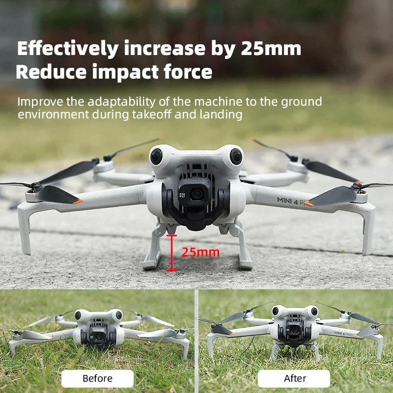 รูปสินค้า ขาจอดโดรน DJI Mini 4 Pro น้ำหนักเบา แข็งแรง