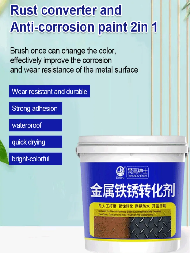 Metal AntiRust Paint for Color Steel Tile Renovation