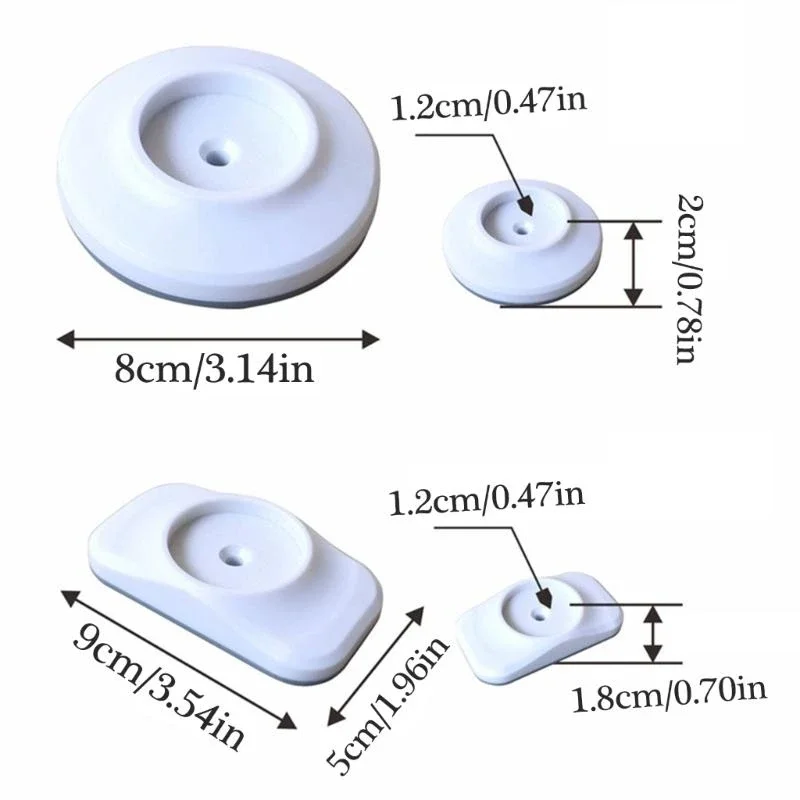 1 Pair Baby Gate Wall Protector Guard Your Wall Baby Gates Pads Protect Indoor Gate Bumpers Protector