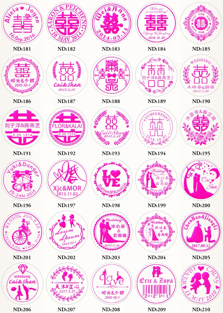 Neu anpassen Doppel name 2 Initialen personal isierte Briefs tempel/Siegel wachs/Hochzeits wachs Siegels tempel benutzer definierte Einladungen Umschlag – Detail 19