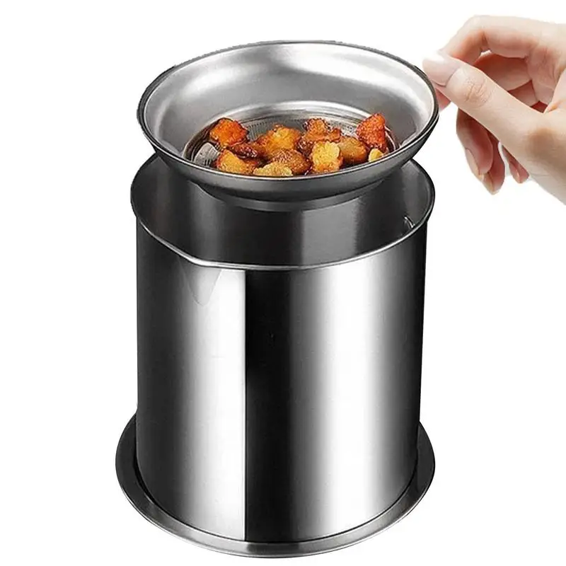 

Кастрюля с фильтром для приготовления пищи, контейнер для хранения пищевого масла с фильтрующим фильтром, для жарки масла, из нержавеющей стали