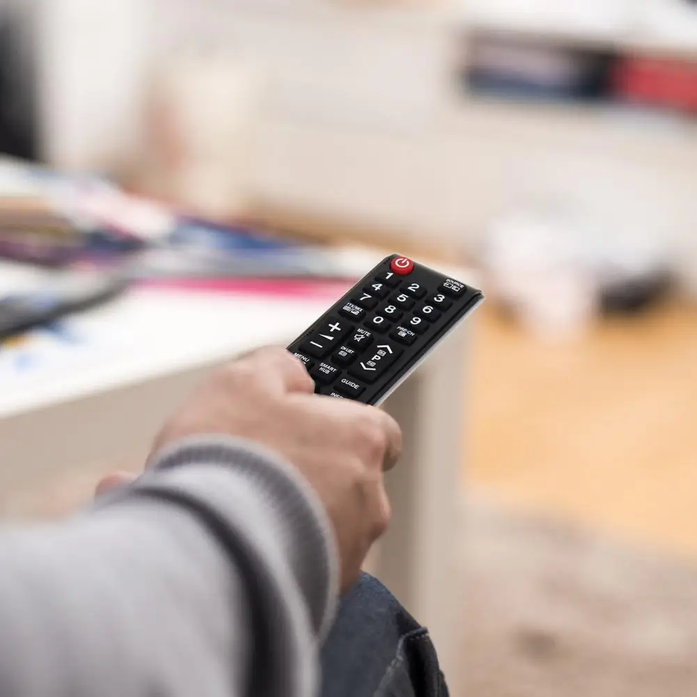 Remote Controller Comfortable Hand Feeling TV Remote Wear-resisting Remote-Control Portable TV Button IR Control