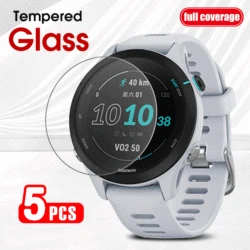 For Garmin Forerunner 255 955 620 630 Tempered Glass Screen Protector for Garmin Fenix7 7S 7X Scratch Resistant Transparent Film