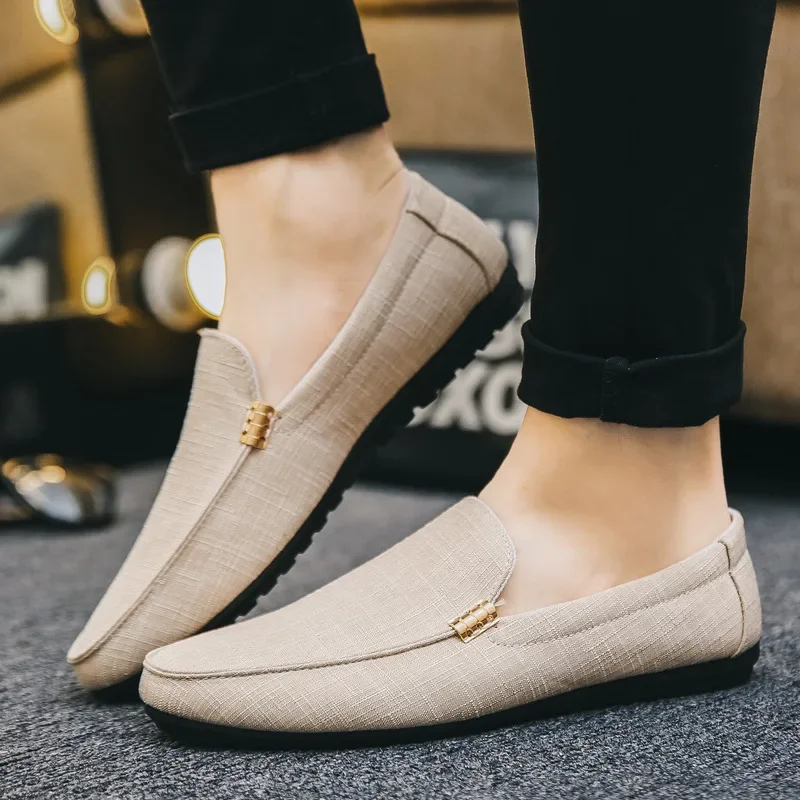 Casual Men shoes Designer Loafers High Quality Flat Shoes for Men Adult Moccasins Men's Formal Shoes Men Driving Male Footwear 2