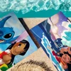 Disey Stitch Big Microfiber Beach Towels Quick Dry Towel Sand Beach Towels Pool Towel for Travel Swim Pool Yoga 4