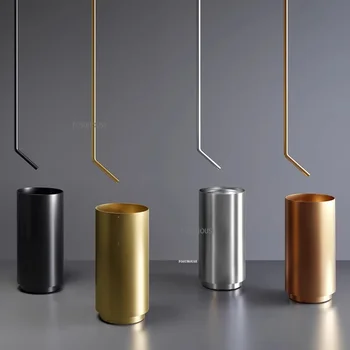 ตั้งพื้นสวนกลางแจ้งอ่างล้างหน้า 304 สแตนเลสรอบคอลัมน์อ่างล้างหน้าแบบบูรณาการหรูหราบาร์โรงแรมอ่างล้างจานห้องน้ํา 1