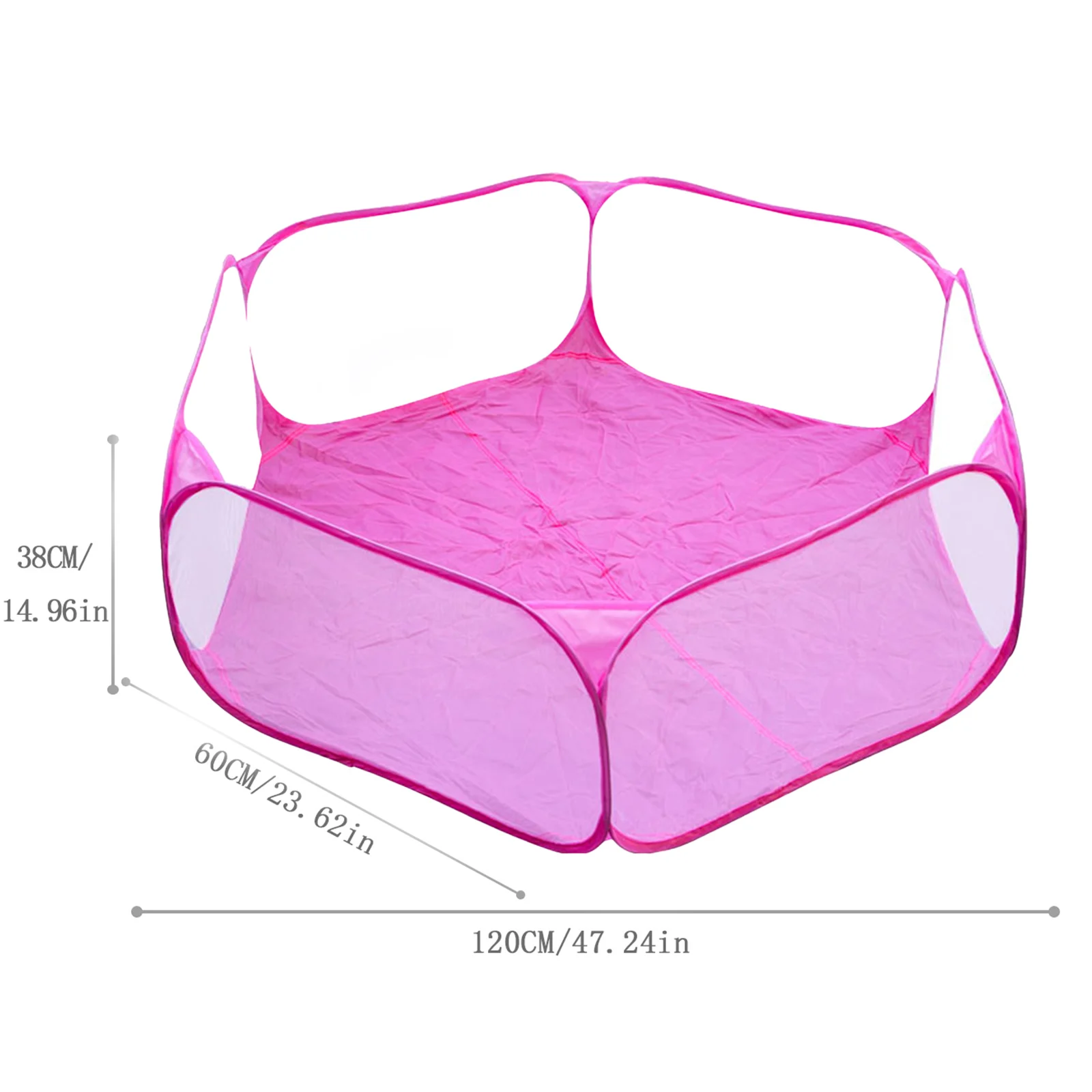 Ocean Pool Popo Pool Baby Ocean Pet Animal Fence Mesh Tent (Excluding Balls) pool fence mesh tent