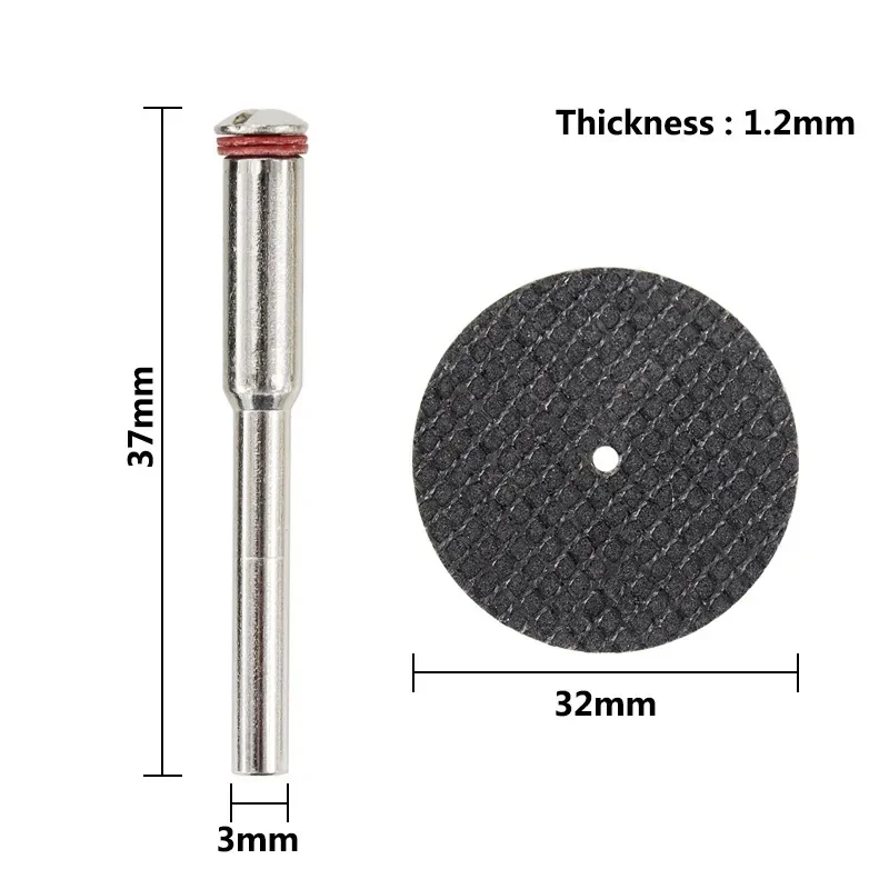 Dremel 32mm Abrasive Cutting Disc With Mandrels