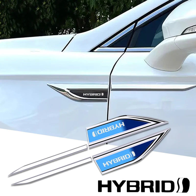 Set of 2 Decorative Side Door Blade Car Stickers - Stylish Enhancement
