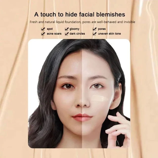 Banzou Air Cushion BB Cream Waterproof Foundation with Replacement Full Cover Oil Control Face Base Makeup Soft Baneou Concealer 3