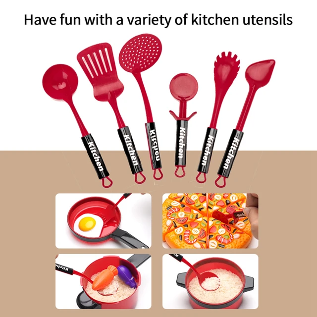 Children's simulated high fidelity cooking toys, home and school use chefs to pretend toy sets suitable for role-playing kitchen 2