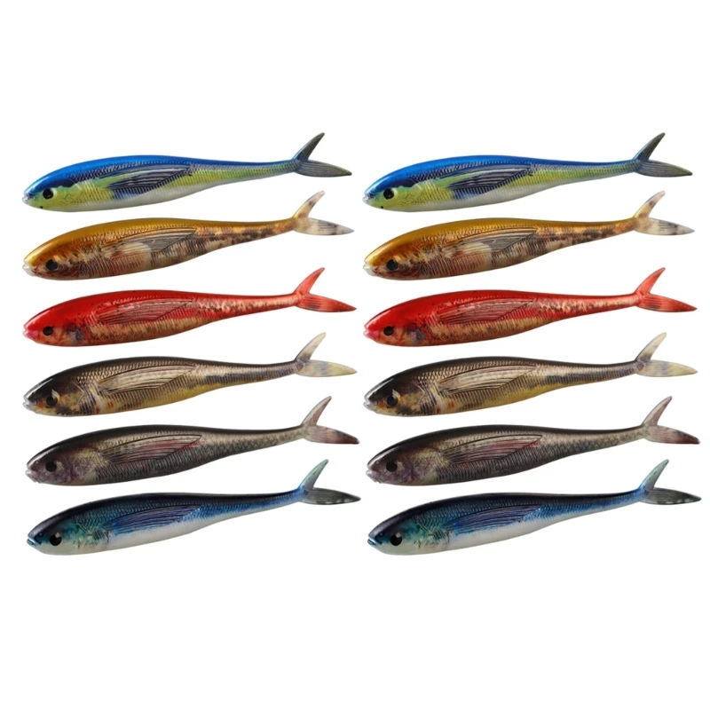 

2 шт. мягкие приманки для рыбалки, троллинга, тунца, морской воды, искусственная приманка для плавания