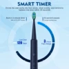 Sejoy Whitening Sonic Toothbrush 8 Brush Heads 5 Modes Smart Timer Rechargeable Electric Toothbrush Personal Care Appliances 4
