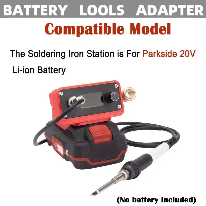 Per Parkside 20V Battery Team Per Saldatore Parkside T12 Saldatura A Punti Per Saldatore Oled (Batteria Esclusa)